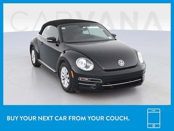 2019 VW Volkswagen Beetle 2 0T S Convertible 2D Convertible Black for sale in Charleston, WV – photo 12