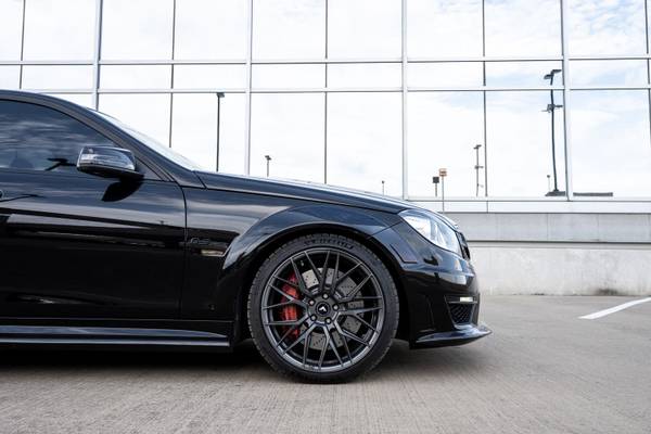 2013 Mercedes Benz C63 P31 Pkg-VOSSEN Wheels-RED Inter-Carbon for sale in Dallas, District Of Columbia – photo 9