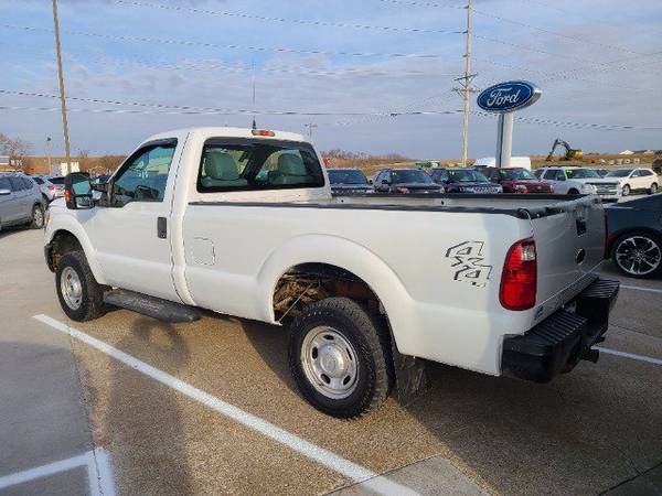 2011 Ford Super Duty F250 SRW XL pickup White - - by for sale in Marengo, IA – photo 2
