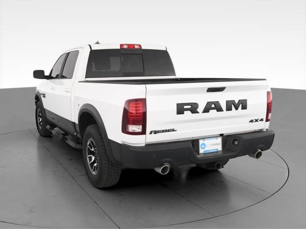 2017 Ram 1500 Crew Cab Rebel Pickup 4D 5 1/2 ft pickup White -... for sale in Atlanta, CA – photo 8