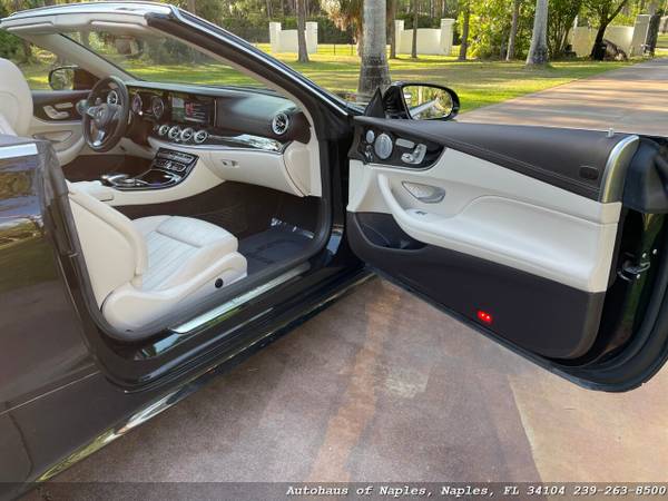 2018 Mercedes Benz E400 4Matic Convertible! AMG Package! Premium Pac for sale in Naples, FL – photo 18