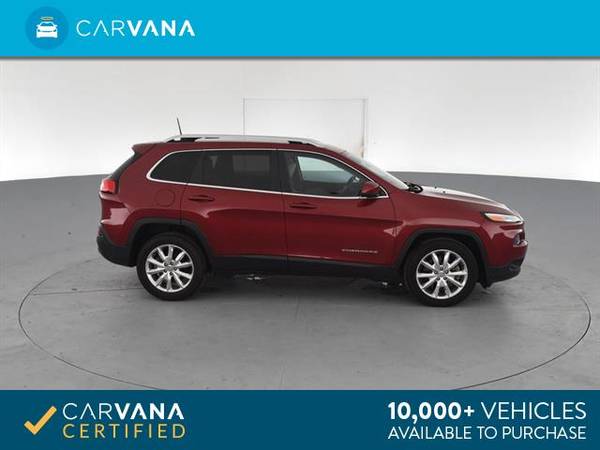 2016 Jeep Cherokee Limited Sport Utility 4D suv MAROON - FINANCE for sale in Round Rock, TX – photo 10