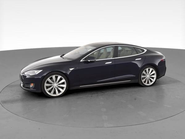 2014 Tesla Model S Sedan 4D sedan Blue - FINANCE ONLINE - cars &... for sale in West Palm Beach, FL – photo 4