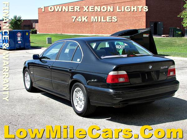 low miles E39 2001 BMW 525i auto 74k for sale in Willowbrook, IL – photo 7