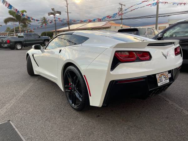 ((2017 CHEVORLET Corvette Stingray Coupe))🎄🎁 RED LEATHER INTERIOR 🎄... for sale in Kahului, HI – photo 3