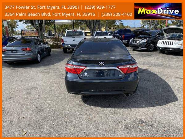 2017 Toyota Camry SE Sedan 4D - - by dealer - vehicle for sale in Fort Myers, FL – photo 6