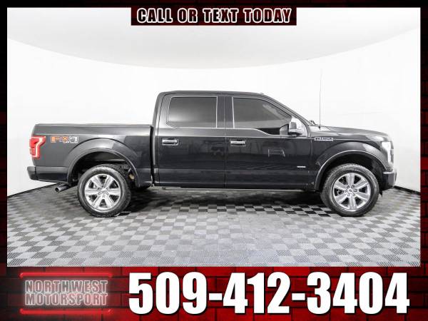 *SALE* 2015 *Ford F-150* Platinum FX4 4x4 - cars & trucks - by... for sale in Pasco, WA – photo 4