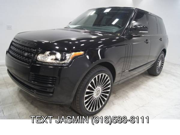 2014 Land Rover Range Rover 4x4 LOW MILES LOADED WARRANTY BLACK... for sale in Carmichael, CA – photo 2