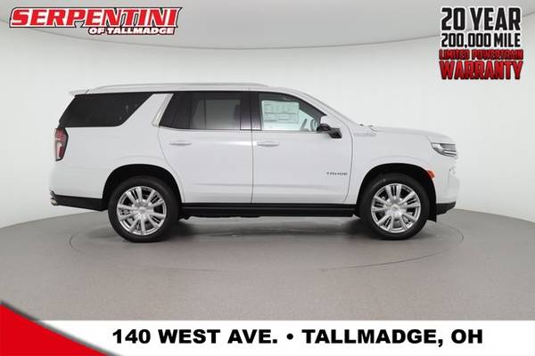 2021 Chevy Chevrolet Tahoe High Country suv Summit White - cars &... for sale in Tallmadge, OH – photo 4