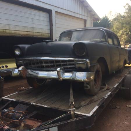 1956 chevy 4 dr.rat rod roller - cars & trucks - by owner - vehicle... for sale in danielsville ga30633, GA – photo 3