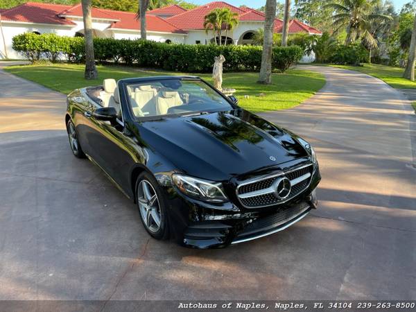 2018 Mercedes Benz E400 4Matic Convertible! AMG Package! Premium Pac for sale in Naples, FL – photo 2