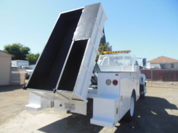 2001 Chevy Utility Service Dump Truck 328 - - by for sale in San Leandro, CA – photo 11