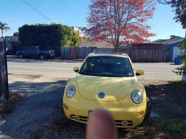 VW Beetle 2001 5-speed w/ Turbo - cars & trucks - by owner - vehicle... for sale in Capitola, CA – photo 2