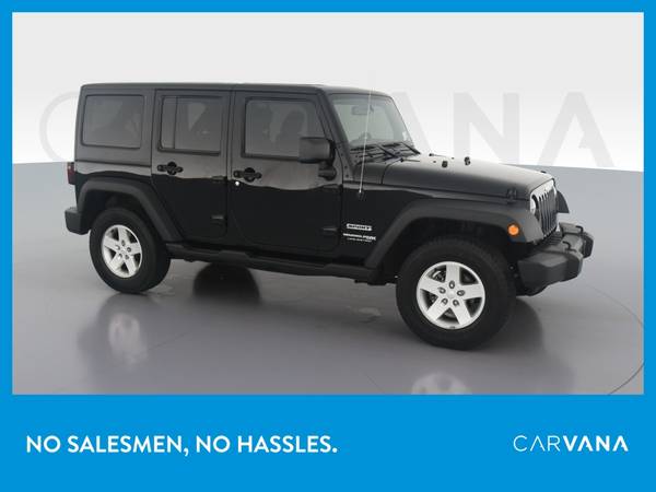 2018 Jeep Wrangler Unlimited Sport S (JK) Sport Utility 4D suv Black for sale in Columbia, MO – photo 10
