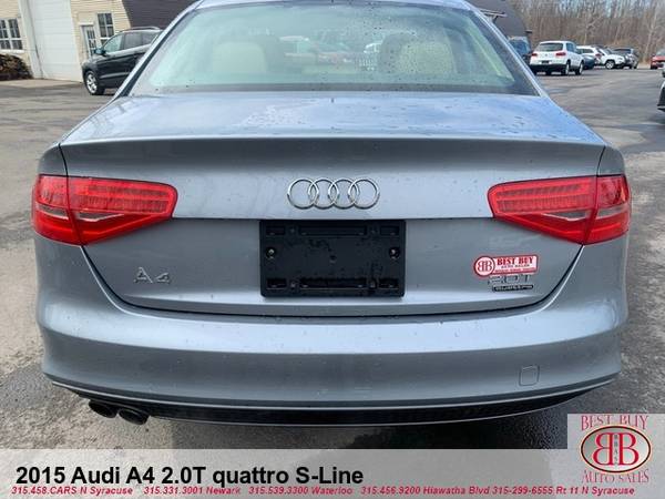 2015 AUDI A4 SLINE (EVERYBODY IS APPROVED) - - by for sale in Waterloo, NY – photo 5