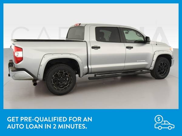 2015 Toyota Tundra CrewMax SR5 Pickup 4D 5 1/2 ft pickup Silver for sale in South El Monte, CA – photo 9