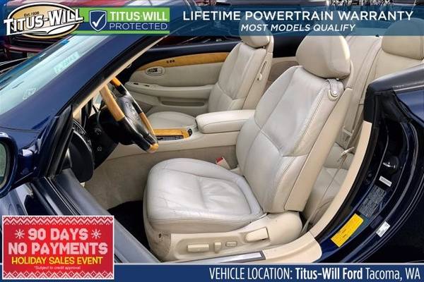2002 Lexus SC 430 430 Convertible - cars & trucks - by dealer -... for sale in Tacoma, WA – photo 23