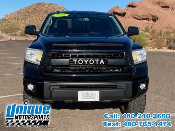 2016 TOYOTA TUNDRA SR5 LIFTED TRUCK ~ LOADED/LEATHER ~ HOLIDAY SPEC... for sale in Tempe, CA – photo 2