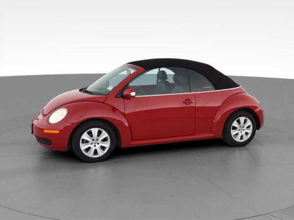 2010 VW Volkswagen New Beetle Convertible 2D Convertible Red -... for sale in Atlanta, CA – photo 4