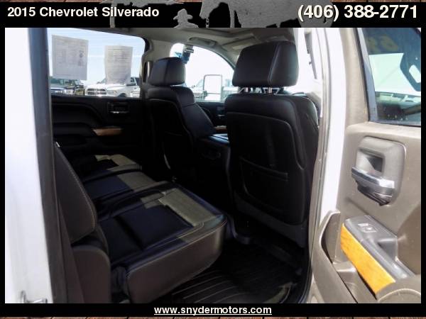 2015 Chevrolet Silverado LTZ, DURAMAX,, LOADED, WHEELS, 1 OWNER for sale in Belgrade, MT – photo 16