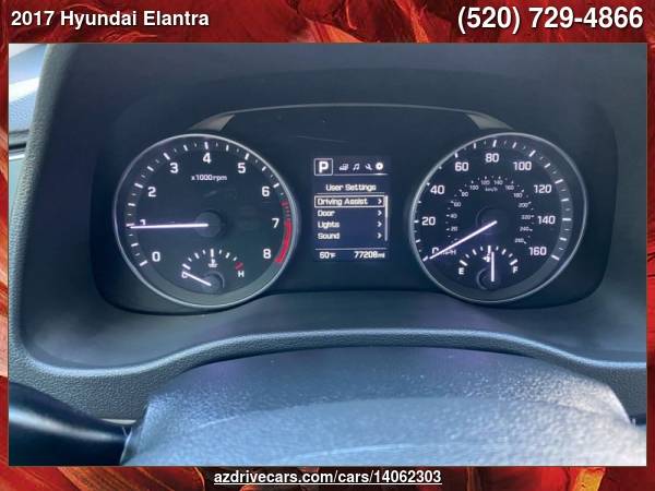 2017 Hyundai Elantra Value Edition 4dr Sedan ARIZONA DRIVE FREE for sale in Tucson, AZ – photo 18