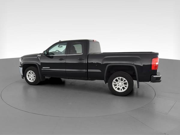 2018 GMC Sierra 1500 Double Cab SLE Pickup 4D 6 1/2 ft pickup Black... for sale in Beaumont, TX – photo 6
