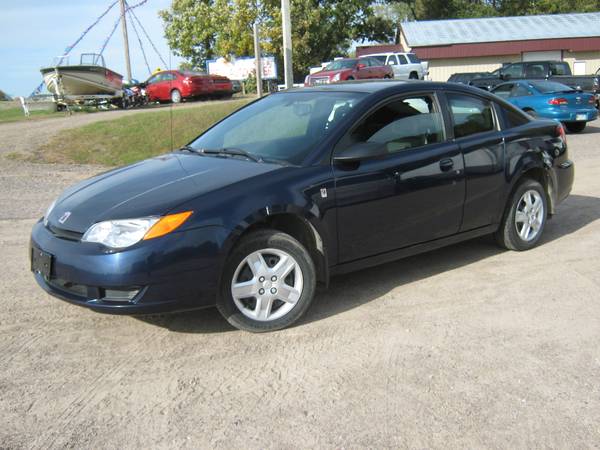 2007 SATURN ION - QUAD COUPE - 5 SPD MANUAL - FWD - 4 CYL - ONLY 98K M for sale in Princeton, MN