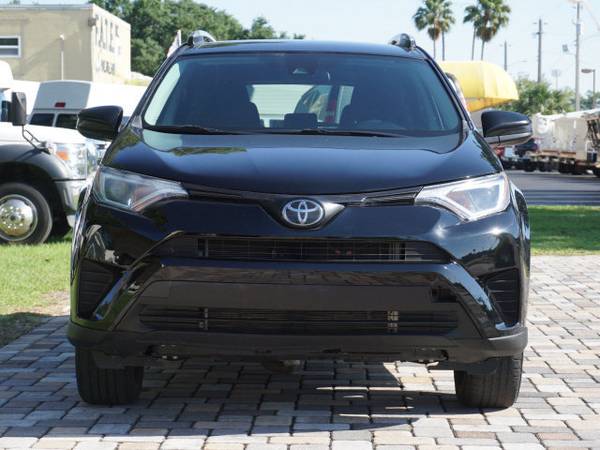 2018 Toyota RAV4 LE FWD Black Currant Metallic for sale in Bradenton, FL – photo 12