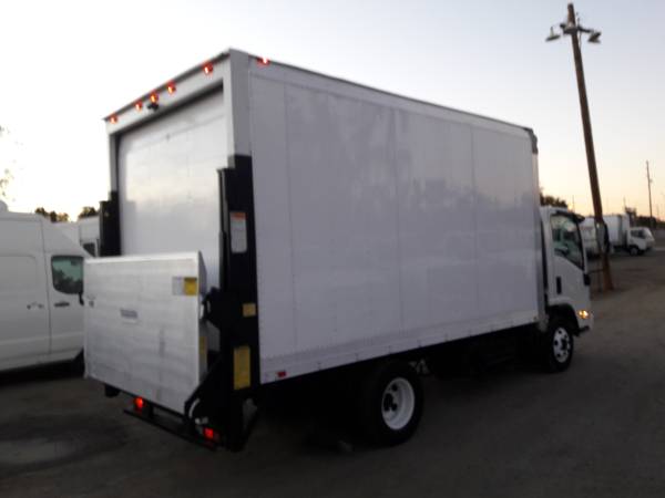 2013 ISUZU NPR BOX TRUCK WITH LIFTGATE TURBO DIESEL LOW MILES 86931... for sale in San Jose, OR – photo 7