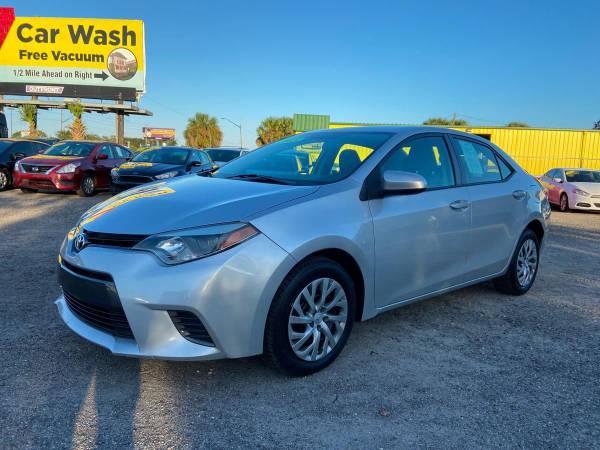 2015 Toyota Corolla LE 4dr Sedan - Low monthly and weekly... for sale in Winter Garden, FL – photo 2