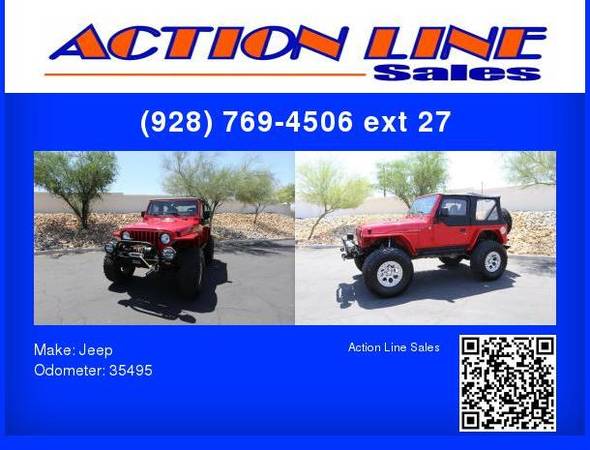 2004 Jeep Wrangler Rubicon - - by dealer - vehicle for sale in Lake Havasu City, AZ