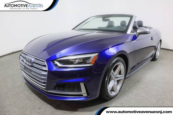 2018 Audi S5 Cabriolet, Navarra Blue Metallic/Black Roof - cars &... for sale in Wall, NJ