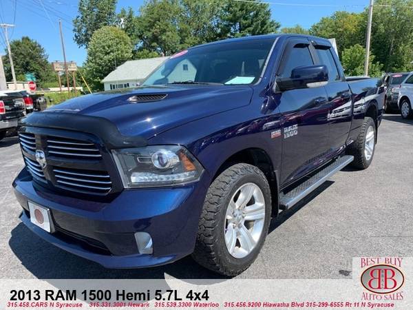 2013 DODGE RAM 1500 HEMI 5.7L 4X4! FULLY LOADED! FINANCING!!! APPLY!!! for sale in N SYRACUSE, NY – photo 7