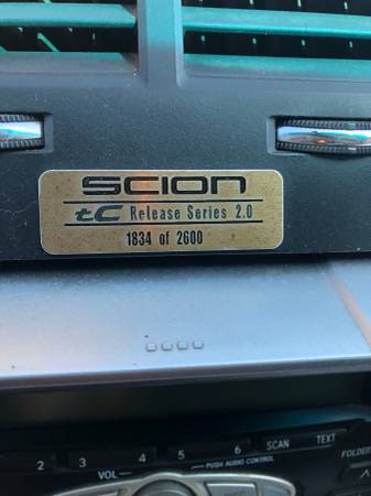 Scion tC Limited edition 2006 series 2.0 #1834 of 2600 for sale in Flagstaff, AZ – photo 6