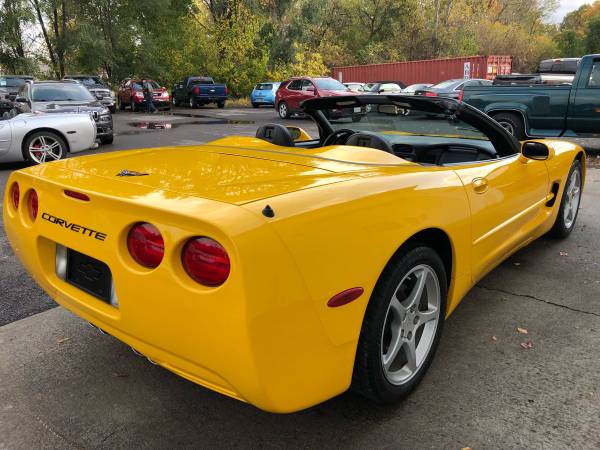 2002 Chevy Corvette Convertible - 6 Speed Manual - Millenium Yellow... for sale in binghamton, NY – photo 4
