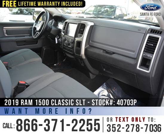 2019 RAM 1500 CLASSIC SLT *** Camera, Bedliner, Cruise Control *** -... for sale in Alachua, FL – photo 16