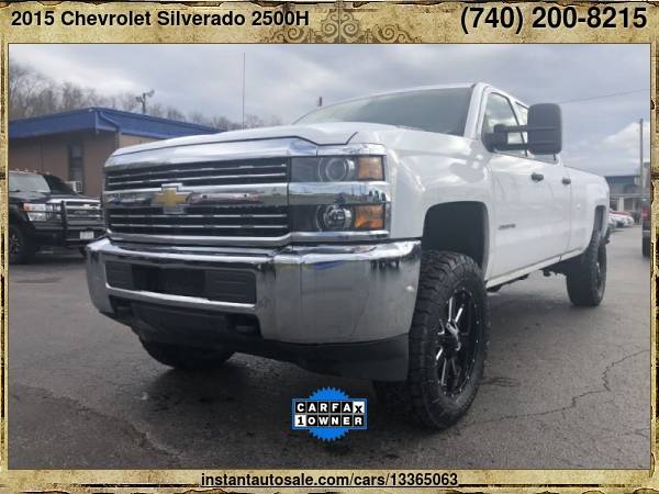 2015 Chevrolet Silverado 2500HD Work Truck Pickup 4D 6 1/2 ft *We Do... for sale in Chillicothe, OH – photo 3