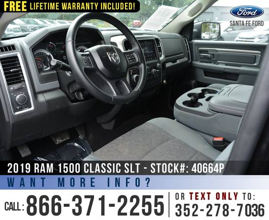 2019 Ram 1500 Classic SLT 4WD *** Camera, SiriusXM, Flex Fuel *** -... for sale in Alachua, AL – photo 9