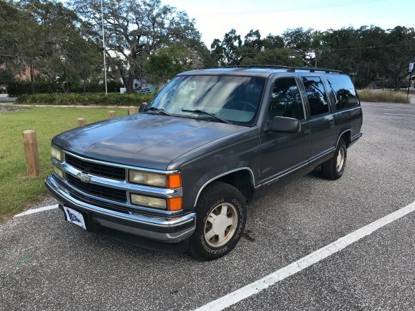 1999 Chevy Suburban - cars & trucks - by owner - vehicle automotive... for sale in DUNEDIN, FL – photo 3