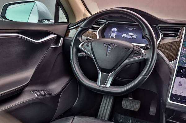 2013 *Tesla* *Model S* *4dr Sedan* Silver Metallic - cars & trucks -... for sale in Oak Forest, IL – photo 19