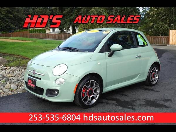 2012 Fiat 500 Sport AUTOMATIC!!! ONLY 69K MILES!!! NO ACCIDENTS!!!... for sale in PUYALLUP, WA