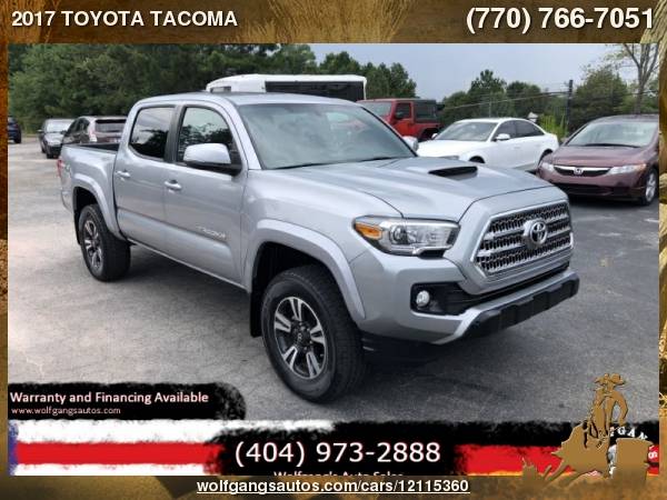 2017 TOYOTA TACOMA DOUBLE CAB Great Cars, Great Prices, Great... for sale in Duluth, GA – photo 2