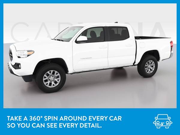 2019 Toyota Tacoma Double Cab TRD Sport Pickup 4D 5 ft pickup White for sale in Washington, District Of Columbia – photo 3