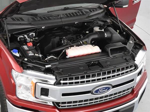 2018 Ford F150 SuperCrew Cab XL Pickup 4D 5 1/2 ft pickup Dk. Red - for sale in Baltimore, MD – photo 4