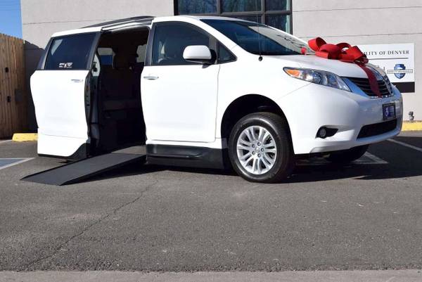 2014 *Toyota* *Sienna* *XLE* WHITE - cars & trucks - by dealer -... for sale in Denver , CO – photo 2
