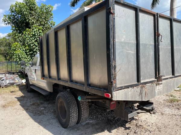 2006 Ford F-350 Quad Cab 6 0 Diesel Hydraulic Dump Bed 4x4 - cars & for sale in Naples, FL – photo 2