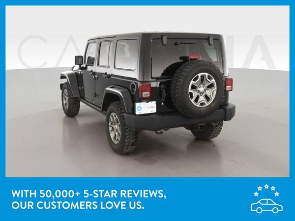 2013 Jeep Wrangler Unlimited Rubicon Sport Utility 4D suv Black for sale in irving, TX – photo 6