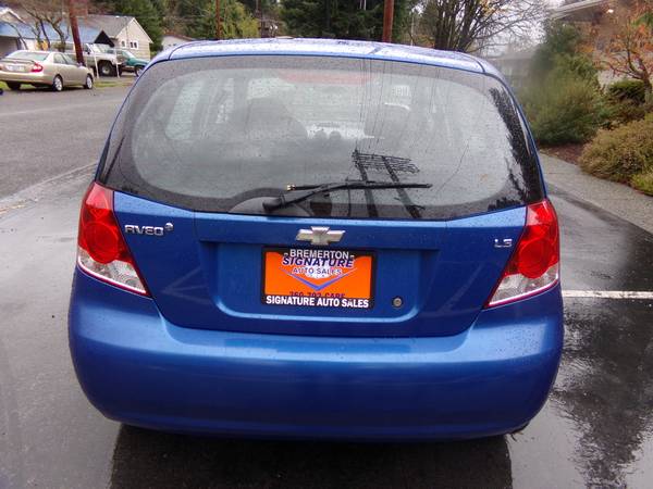 Chevrolet Aveo Gas Saver - cars & trucks - by dealer - vehicle... for sale in Bremerton, WA – photo 5