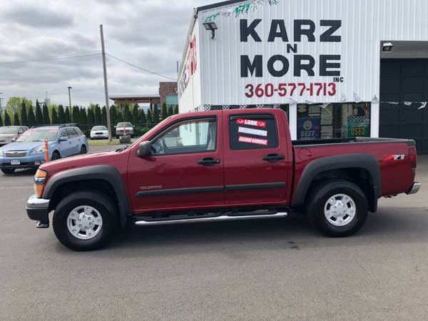 2004 Chevrolet Colorado Crew Cab 4Dr LS Z71 2WD 5Cyl Auto 147K Air for sale in Longview, OR – photo 3