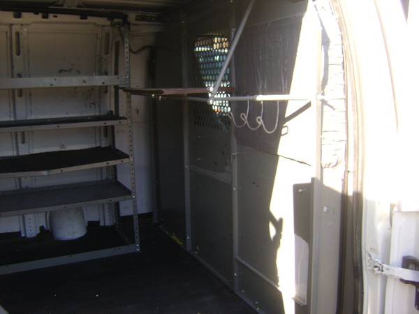 2009 Chevy Express 2500 Cargo Van Ladder Rack Work Bins ENCLOSED NO... for sale in SF bay area, CA – photo 8